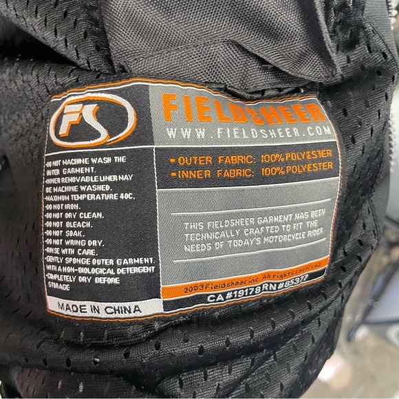 Fieldsheer Women’s padded Motorcyle Riding Jacket large black - Picture 15 of 16